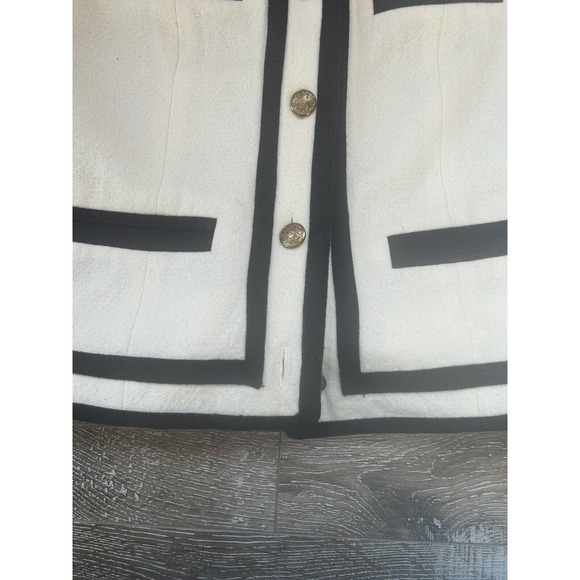 J Crew Fanfare Jacket In Felted Wool Women’s Size 6 - Picture 6 of 10